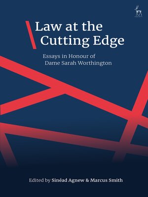 cover image of Law at the Cutting Edge